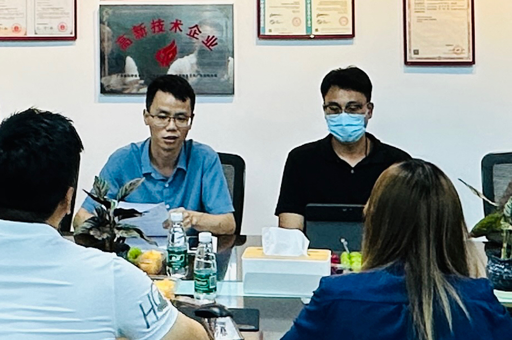 佛山市生態(tài)環(huán)境局、佛山市生態(tài)環(huán)境局順德分局領(lǐng)導(dǎo)蒞臨廣碧調(diào)研指導(dǎo)(圖2)